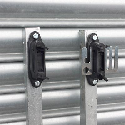 Mobile Gate Posts for Tape Fences