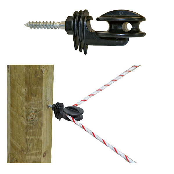 Electric fencing Corner Insulator for Tape & Rope 
