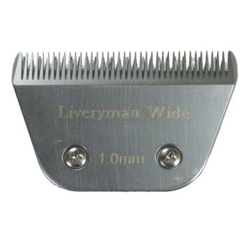 Liveryman Wide Horse Clipper Blade - Fine 1.0 mm Cut