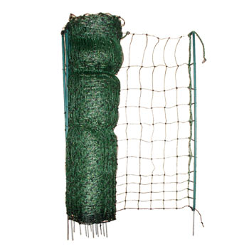 50m Green Electric Poultry Netting
